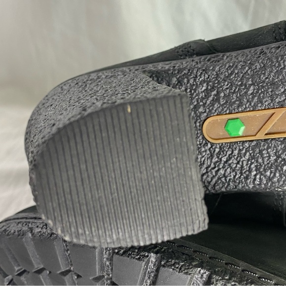 Timberland Black Leather Suede Glancy 3.5” Heel 8432A 4834 Size 10 EUC - Picture 12 of 16